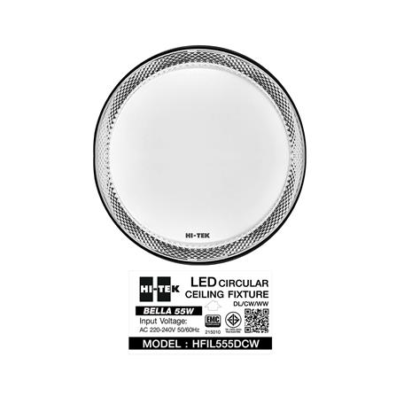 ไฟเพดาน LED HI-TEK HFIL555DCW 15 นิ้ว 55 วัตต์ DAYLIGHT/COOL WHITE/WARM WHITE สีขาว_8