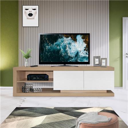 ตู้วางทีวี TOMATO HOME DOLCE 150 ซม. สีขาว/โอ๊ค_2