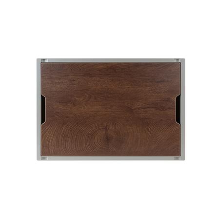 กล่องเก็บของพับได้พร้อมเก้าอี้ STACKO GLAM TOP ไม้ 59.5x41.5x34.7 ซม. สีเบจ_3