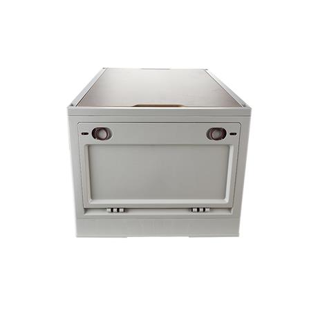 กล่องเก็บของพับได้พร้อมเก้าอี้ STACKO GLAM TOP ไม้ 59.5x41.5x34.7 ซม. สีเบจ_5