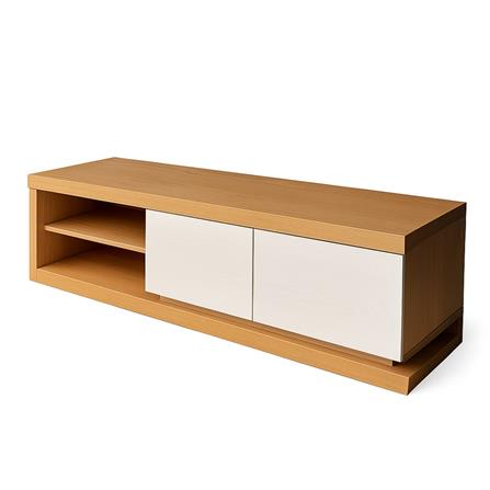 ตู้วางทีวี TOMATO HOME DOLCE 180 ซม. สีขาว/โอ๊ค_0