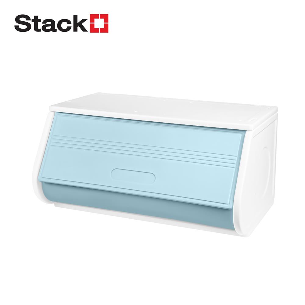 กล่องบานเปิด STACKO LITTLE-P 60x37x31 ซม. สีขาว/ฟ้า