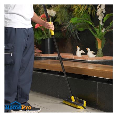 แปรงขัดพื้นงานหนักเข้ามุม 16 นิ้ว ACCO สีเหลือง/ดำ_5