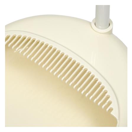 ชุดไม้กวาดพร้อมที่โกยผง ACCO PASTEL สีครีม_3