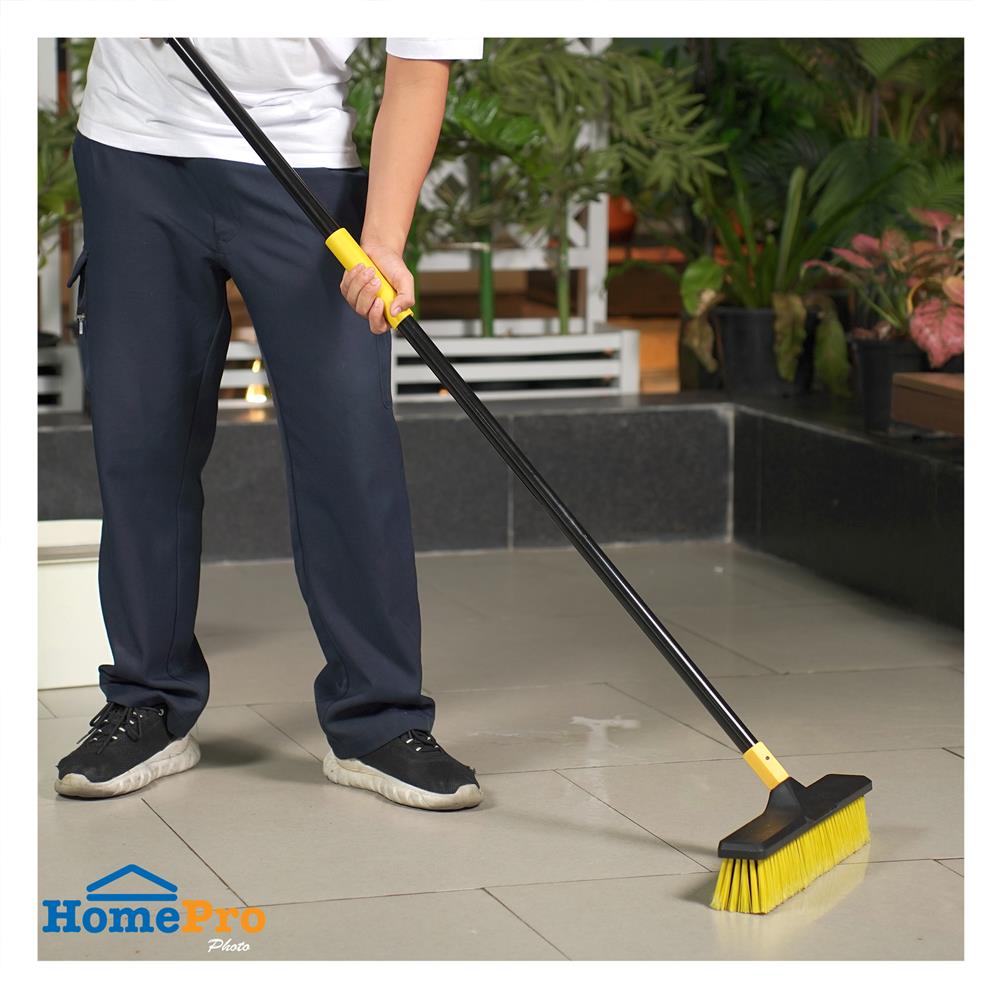 แปรงขัดพื้นงานหนัก 17 นิ้ว ACCO สีเหลือง/ดำ