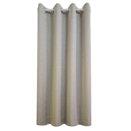 ผ้าม่าน EYELET HOME LIVING STYLE FANAR UV 140x220 ซม. สีครีม_0