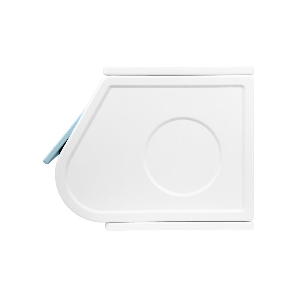 กล่องบานเปิด STACKO LITTLE-P 30x37x31 ซม. สีขาว/ฟ้า