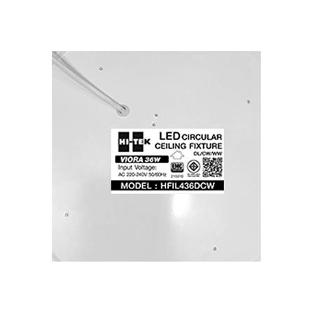 ไฟเพดาน LED HI-TEK HFIL436DCW 15 นิ้ว 36 วัตต์ DAYLIGHT/COOL WHITE/WARM WHITE สีขาว_7