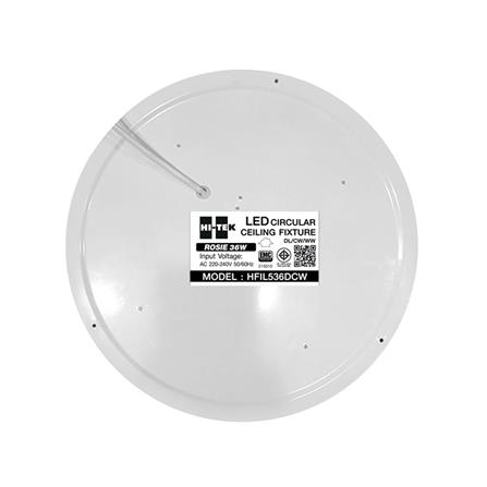 ไฟเพดาน LED HI-TEK HFIL536DCW 15 นิ้ว 36 วัตต์ DAYLIGHT/COOL WHITE/WARM WHITE สีขาว_3