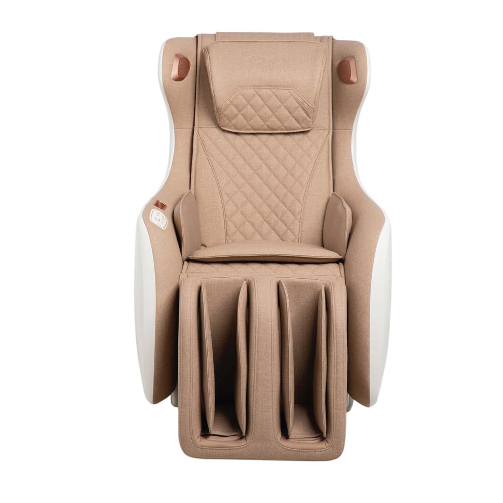 เก้าอี้นวดไฟฟ้า RESTER NOVA + เครื่องนวดคอไฟฟ้า INAP สีน้ำตาล