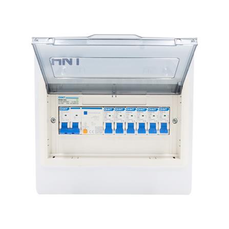 ชุดตู้คอนซูมเมอร์ยูนิต 6 ช่อง พร้อม เมน RCBO 50A และเบรกเกอร์ลูกย่อย CHINT_2