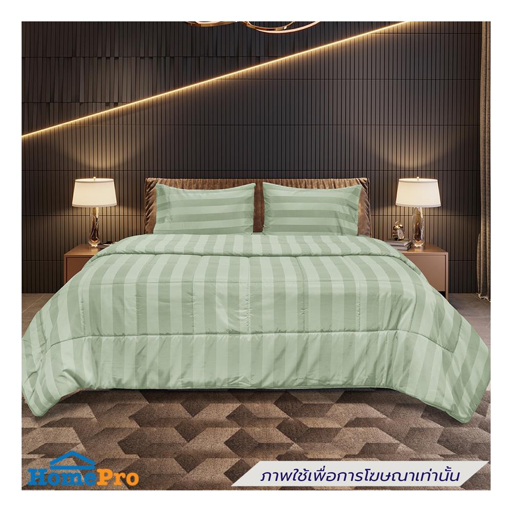 ชุดผ้าปูที่นอน 6 ฟุต (ชุด 6 ชิ้น) PICASSO JASMIME สี GREEN