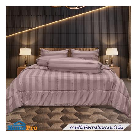 ชุดผ้าปูที่นอน 6 ฟุต (ชุด 6 ชิ้น) PICASSO JASMIME สี BROWN_0