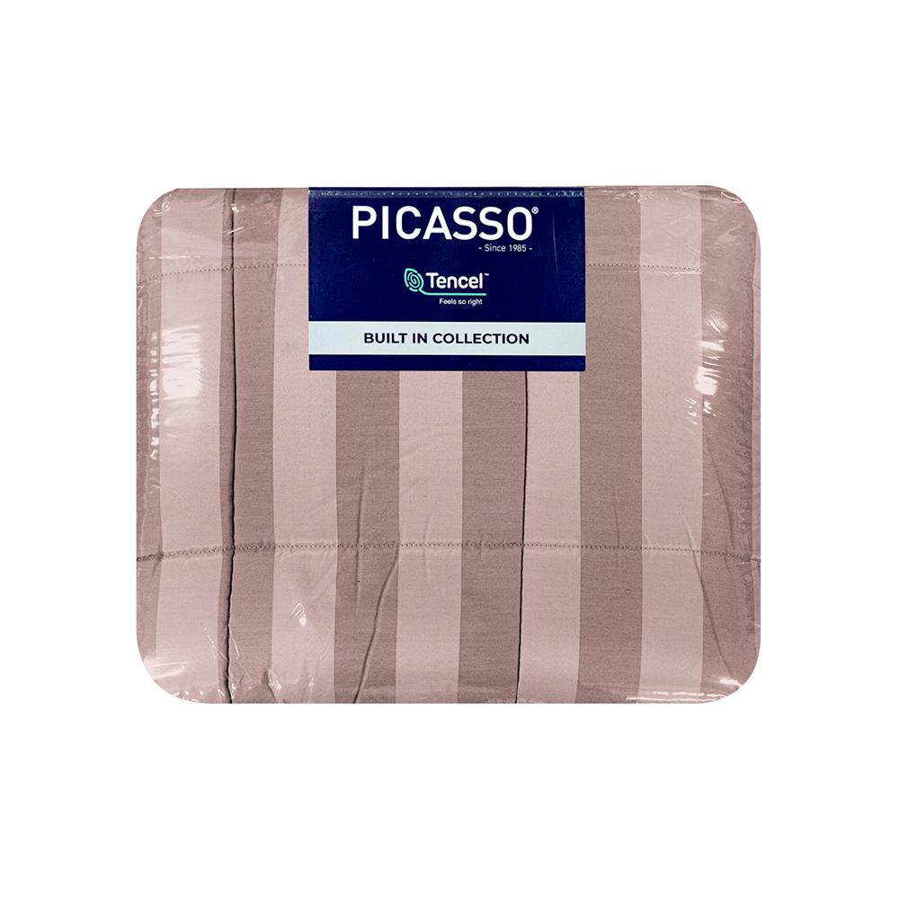 ผ้านวม PICASSO JASMINE 60x80 นิ้ว สี BROWN