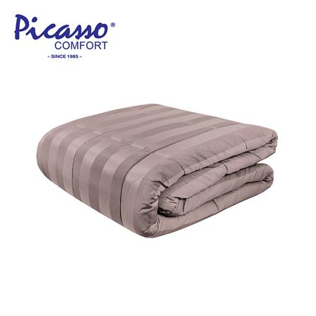 ผ้านวม PICASSO JASMINE 60x80 นิ้ว สี BROWN_0