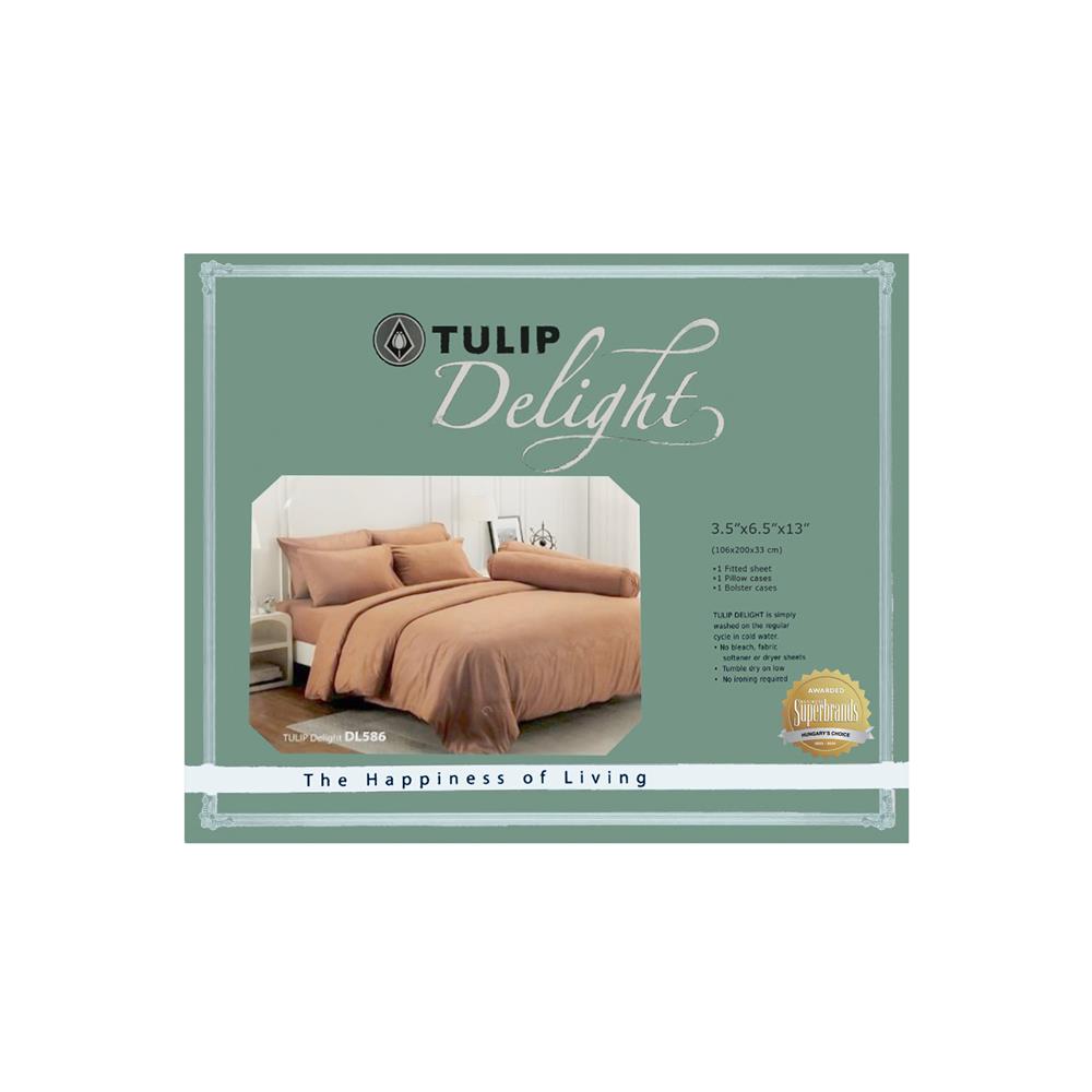 ชุดผ้าปูที่นอน 3.5 ฟุต (ชุด 3 ชิ้น) TULIP DELIGHT 0058-DL586