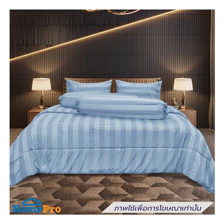 ชุดผ้าปูที่นอน 6 ฟุต (ชุด 6 ชิ้น) PICASSO JASMIME สี BLUE_0