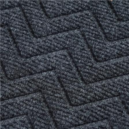 พรมเช็ดเท้าดักฝุ่น HOME LIVING STYLE MOON 45X75 ซม. สีเทา_1