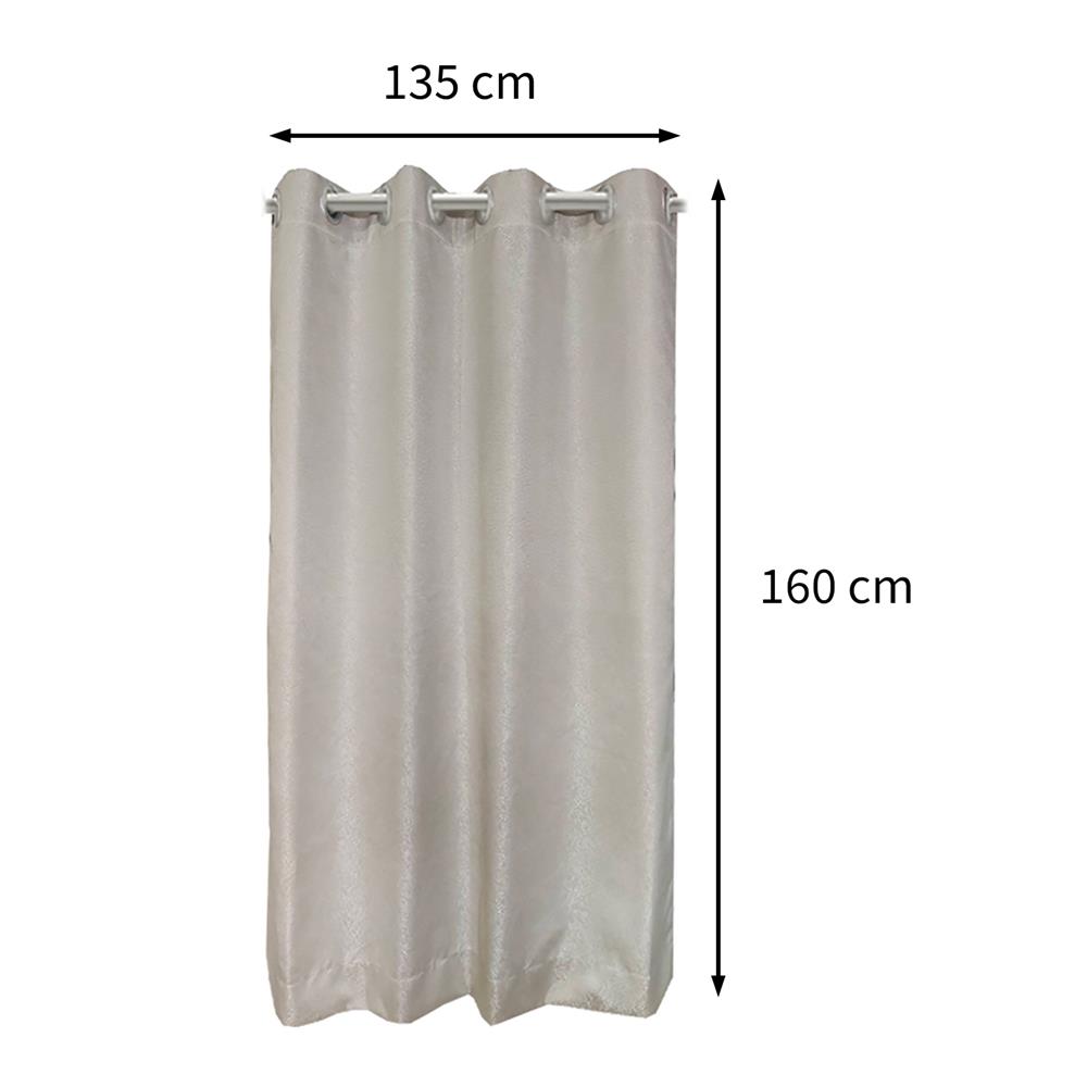 ผ้าม่าน EYELET HOME LIVING STYLE ALYSIA UV 135X160 ซม. สีครีม