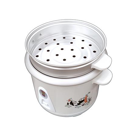 หม้อหุงข้าว MANUAL 1.8 ลิตร SKG SK-518 ลายแพนด้า สีขาว_2