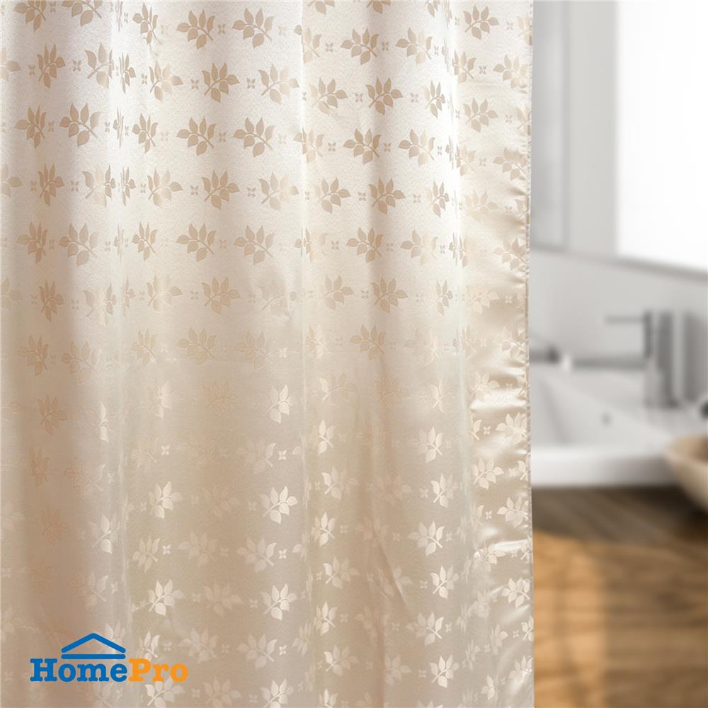 ม่านห้องน้ำ POLYESTER WSP HP/SCP-55/MI-04 180x180 ซม.