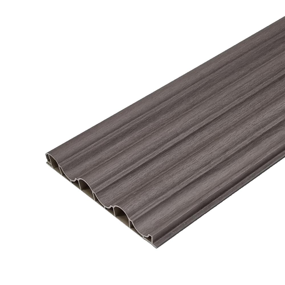 แผ่นผนัง PVC INOVAR FLOOR WPG886A 14.7x1.9x240 ซม. สี SCAN TEAK