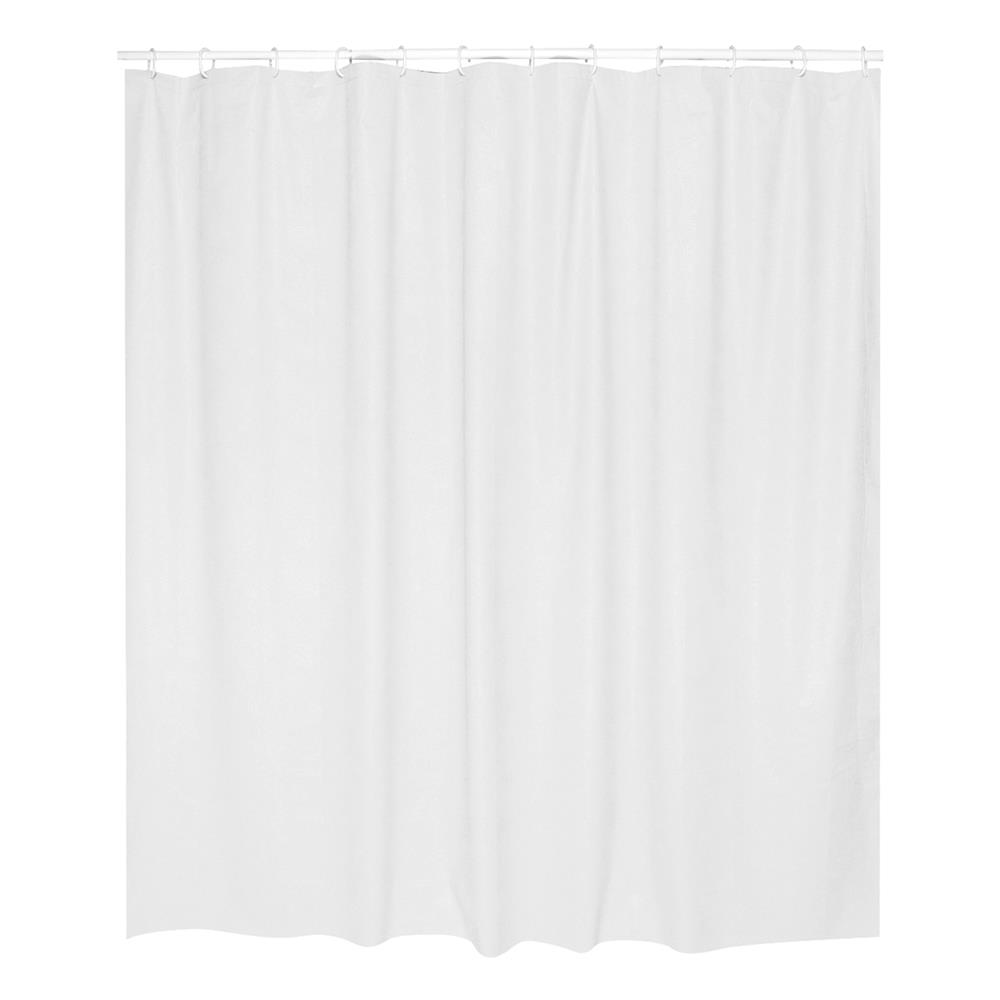 ม่านห้องน้ำ PVC WSP SCB-3M/WHITE 180x200 ซม.