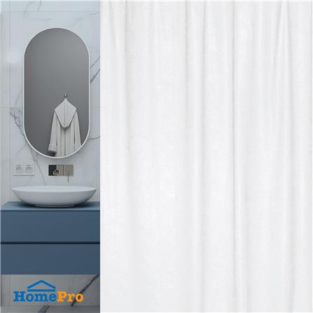 ม่านห้องน้ำ PVC WSP SCB-3M/WHITE 180x200 ซม._2