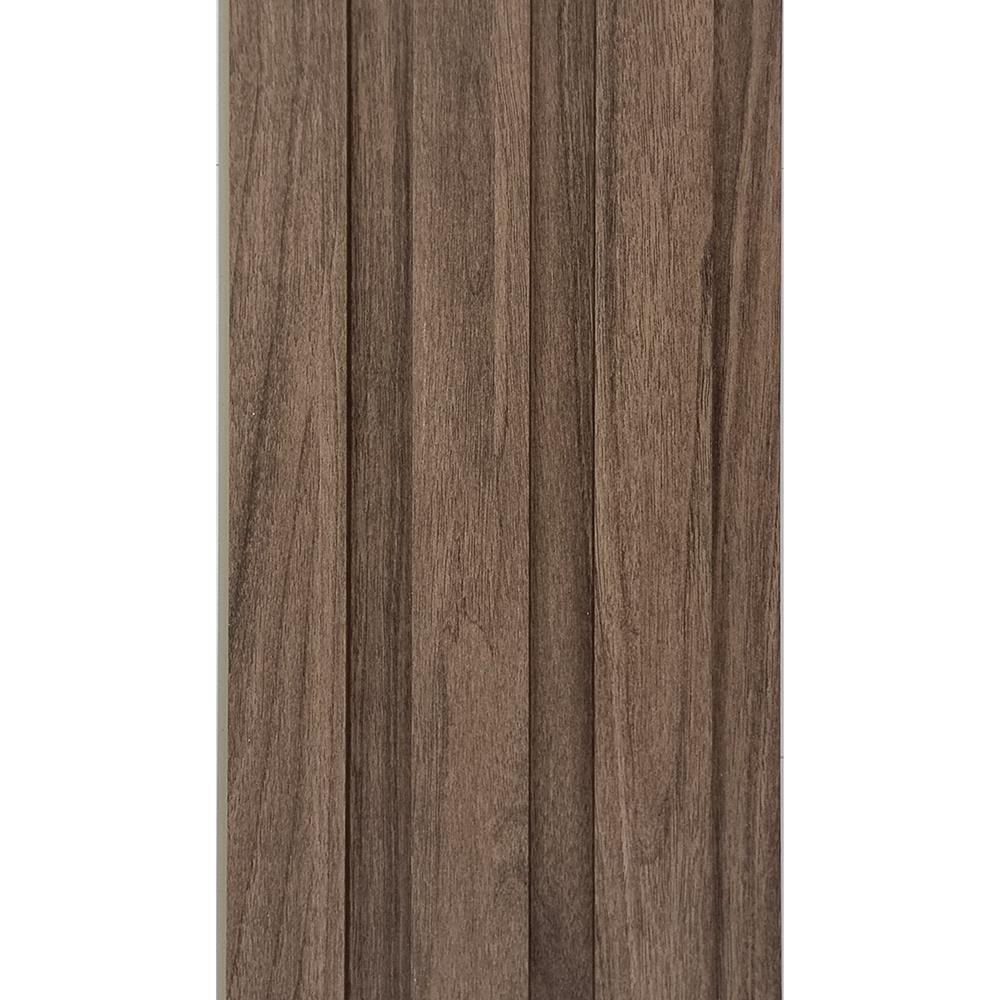 แผ่นผนัง PVC INOVAR FLOOR WPE870A 19.3x1.2x240 ซม. สี ENGLISH WALNUT