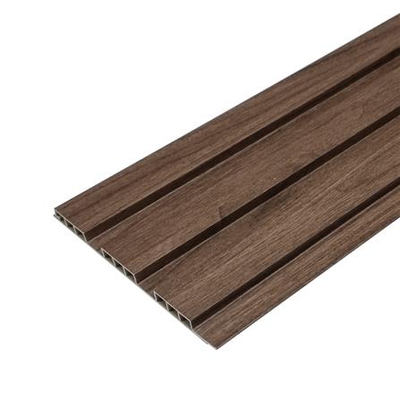 แผ่นผนัง PVC INOVAR FLOOR WPE870A 19.3x1.2x240 ซม. สี ENGLISH WALNUT