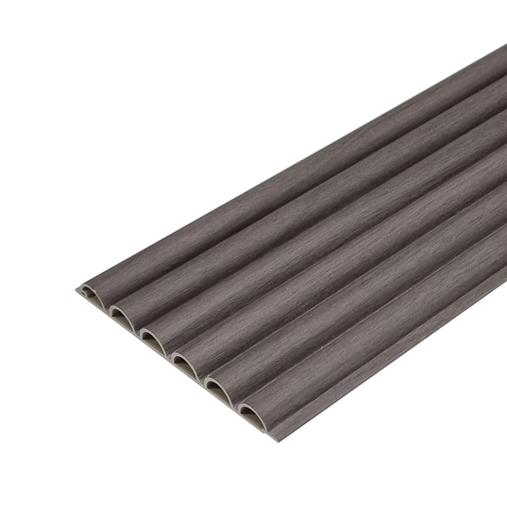 แผ่นผนัง PVC INOVAR FLOOR WPA886A 15x1.3x240 ซม. สี SCAN TEAK