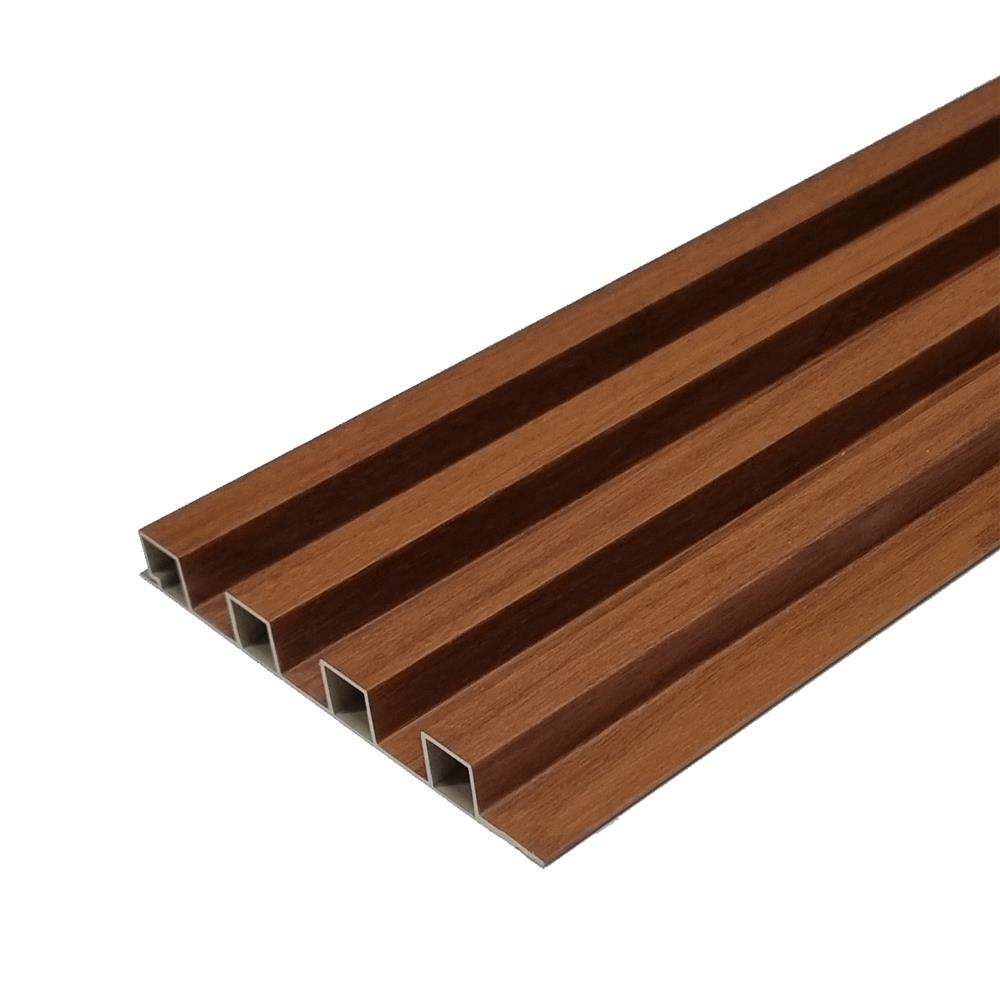 แผ่นผนัง PVC INOVAR FLOOR WPB863A 16x2x240 ซม. สี BURMESE TEAK