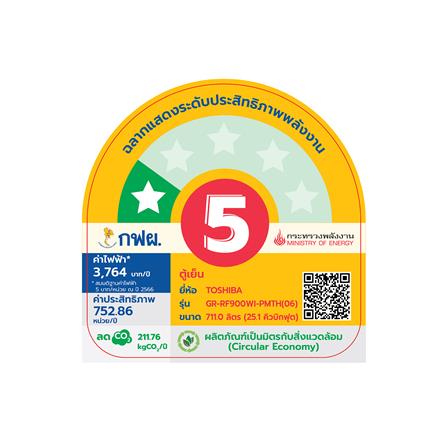 ตู้เย็น MULTI DOOR TOSHIBA GR-RF900WI-PMTH(06) 25.1 คิว สีเทาดำ_5