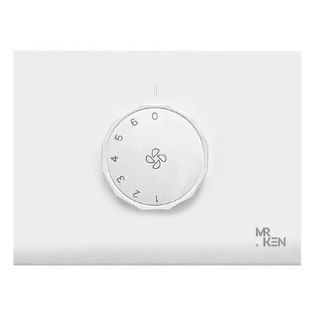 พัดลมไม่มีโคมไฟ MR.KEN 25-02136 30 นิ้ว สีขาว_1