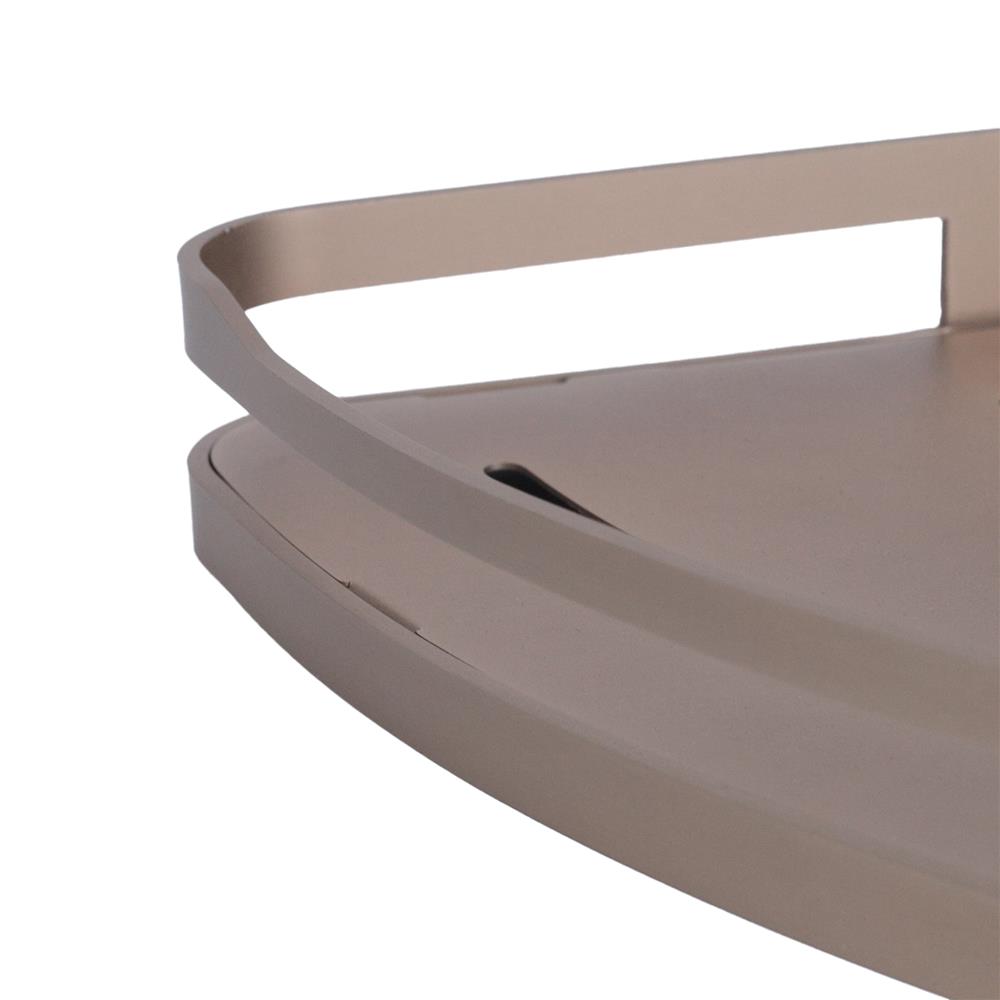 ชั้นแขวนเข้ามุม 1 ชั้น MOYA K250417T สีบรอนซ์ทอง