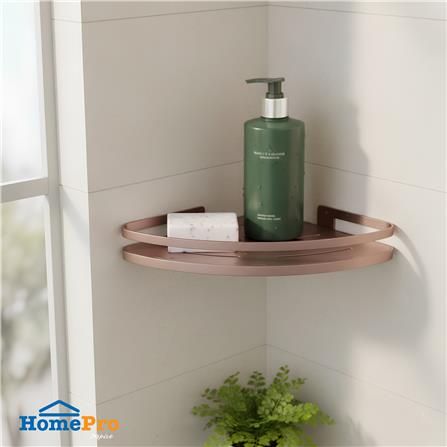 ชั้นแขวนเข้ามุม 1 ชั้น MOYA K250417T สีบรอนซ์ทอง_5