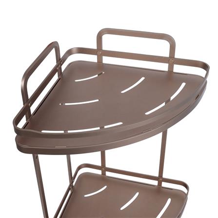 ชั้นแขวนเข้ามุม 2 ชั้น MOYA K250425T สีบรอนซ์ทอง_3