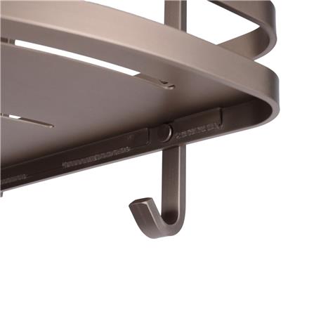 ชั้นแขวนเข้ามุม 2 ชั้น MOYA K250425T สีบรอนซ์ทอง_4