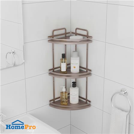 ชั้นแขวนเข้ามุม 3 ชั้น MOYA K250426T สีบรอนซ์ทอง_5