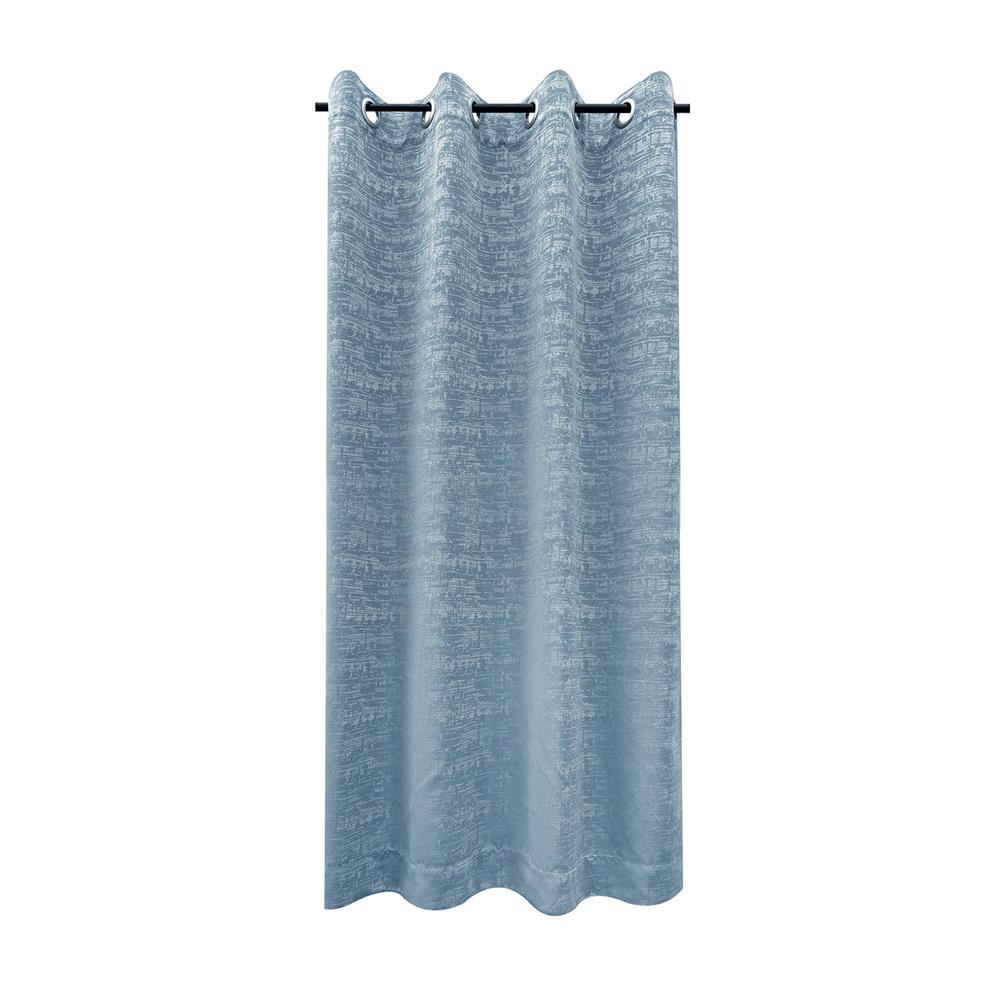 ผ้าม่าน EYELET HOME LIVING STYLE CORDY UV 150X220 ซม. สีฟ้า_1