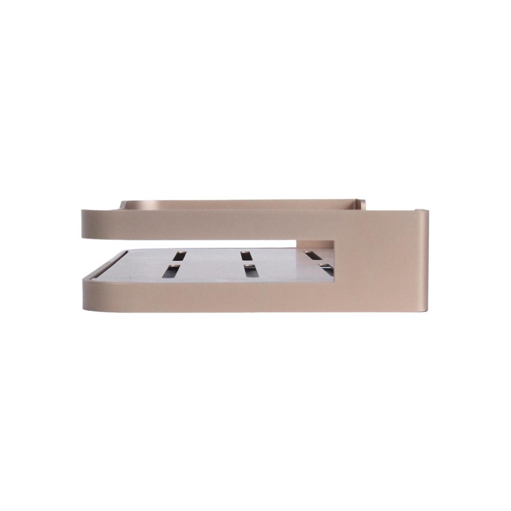 ชั้นแขวนติดผนัง 1 ชั้น MOYA K250419T สีบรอนซ์ทอง