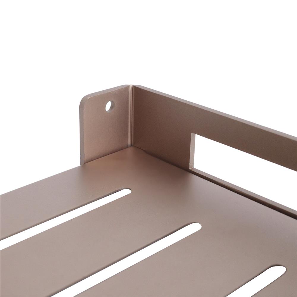 ชั้นแขวนติดผนัง 1 ชั้น MOYA K250419T สีบรอนซ์ทอง