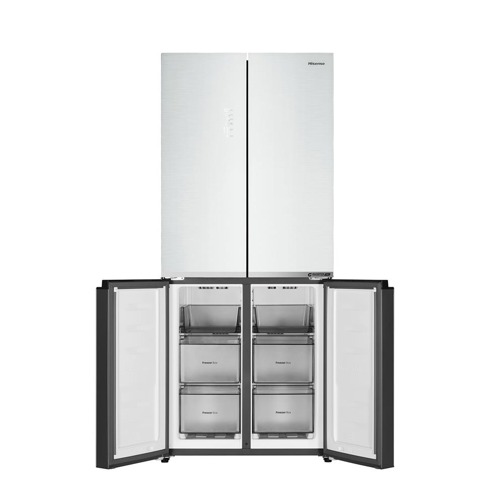 ตู้เย็น MULTI DOOR HISENSE RQ662N4TWU 18 คิว กระจกขาว