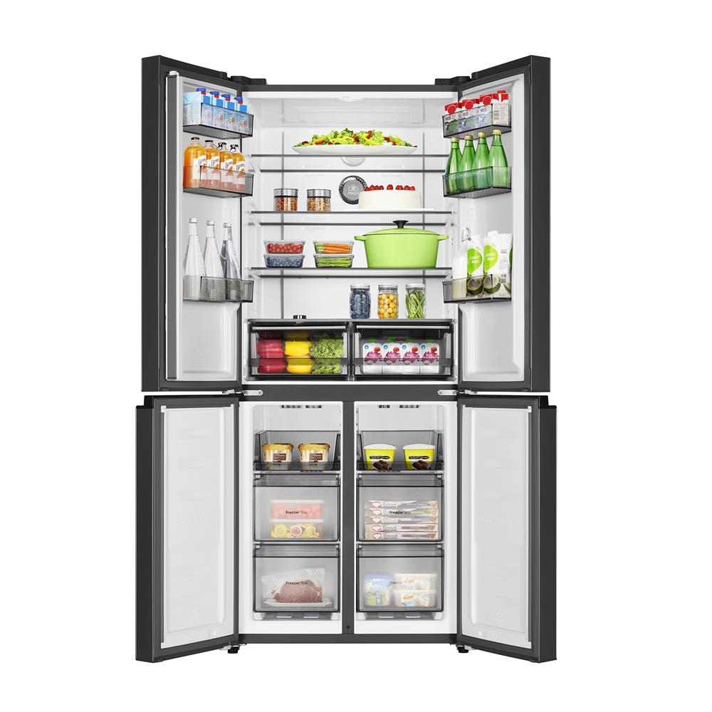 ตู้เย็น MULTI DOOR HISENSE RQ662N4TWU 18 คิว กระจกขาว