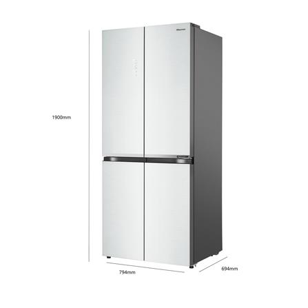 ตู้เย็น MULTI DOOR HISENSE RQ662N4TWU 18 คิว กระจกขาว_7