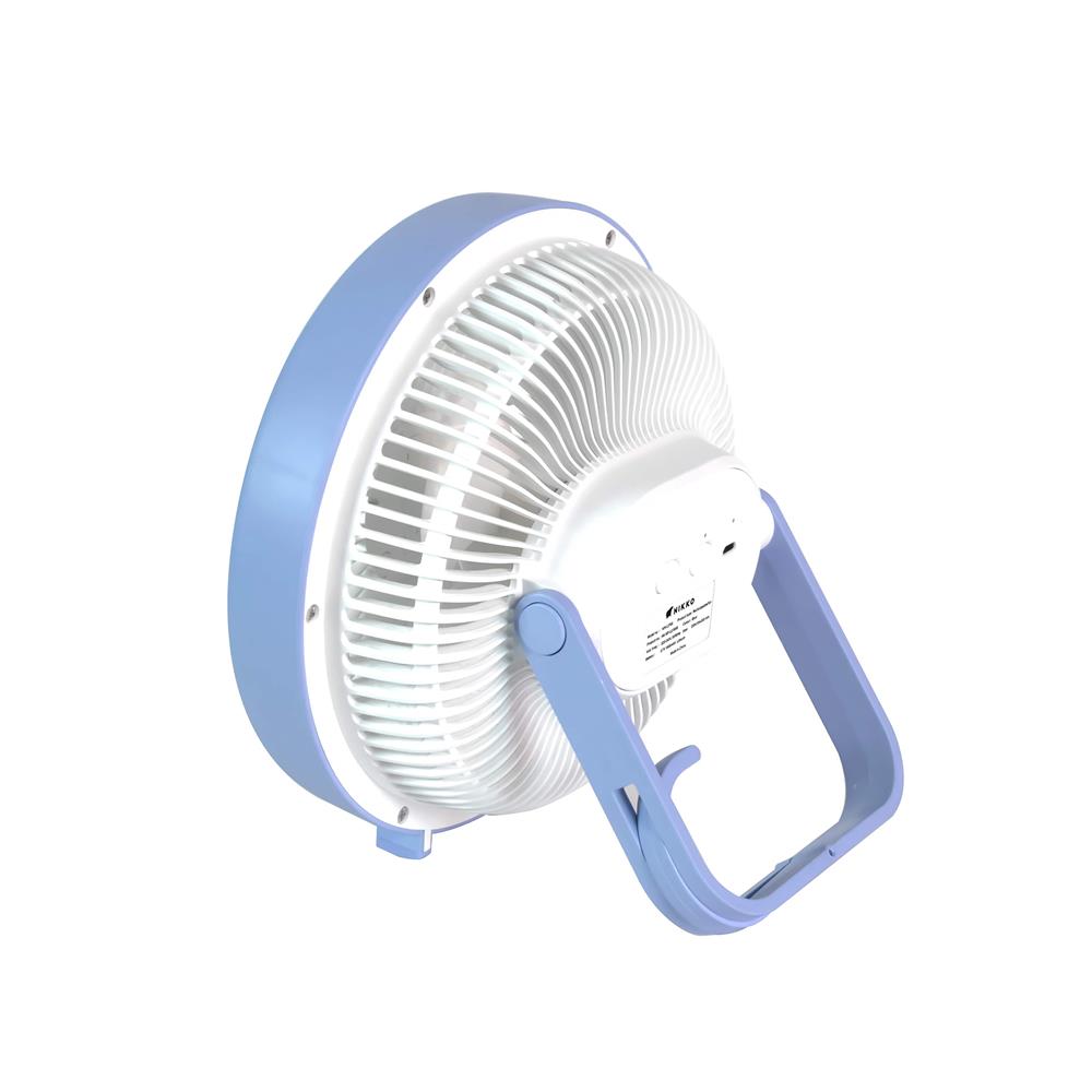 พัดลมตั้งโต๊ะ 6 นิ้ว NIKKO NK-MF-L2766B สีฟ้า