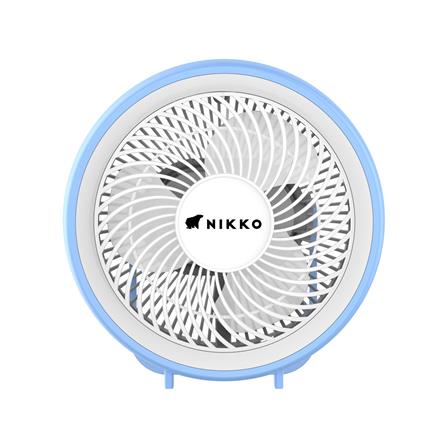 พัดลมตั้งโต๊ะ 6 นิ้ว NIKKO NK-MF-L2766B สีฟ้า_0