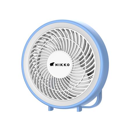 พัดลมตั้งโต๊ะ 6 นิ้ว NIKKO NK-MF-L2766B สีฟ้า_1