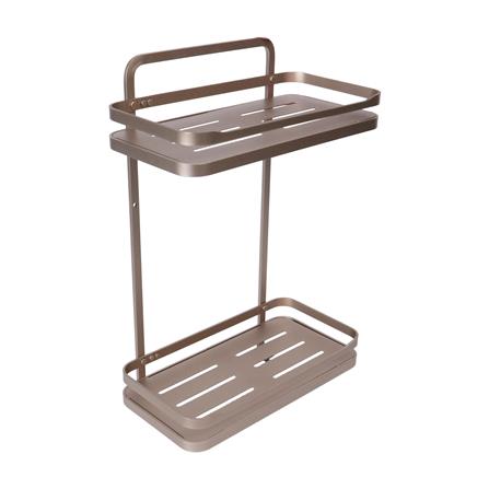 ชั้นแขวนติดผนัง 2 ชั้น MOYA K250427T สีบรอนซ์ทอง_1