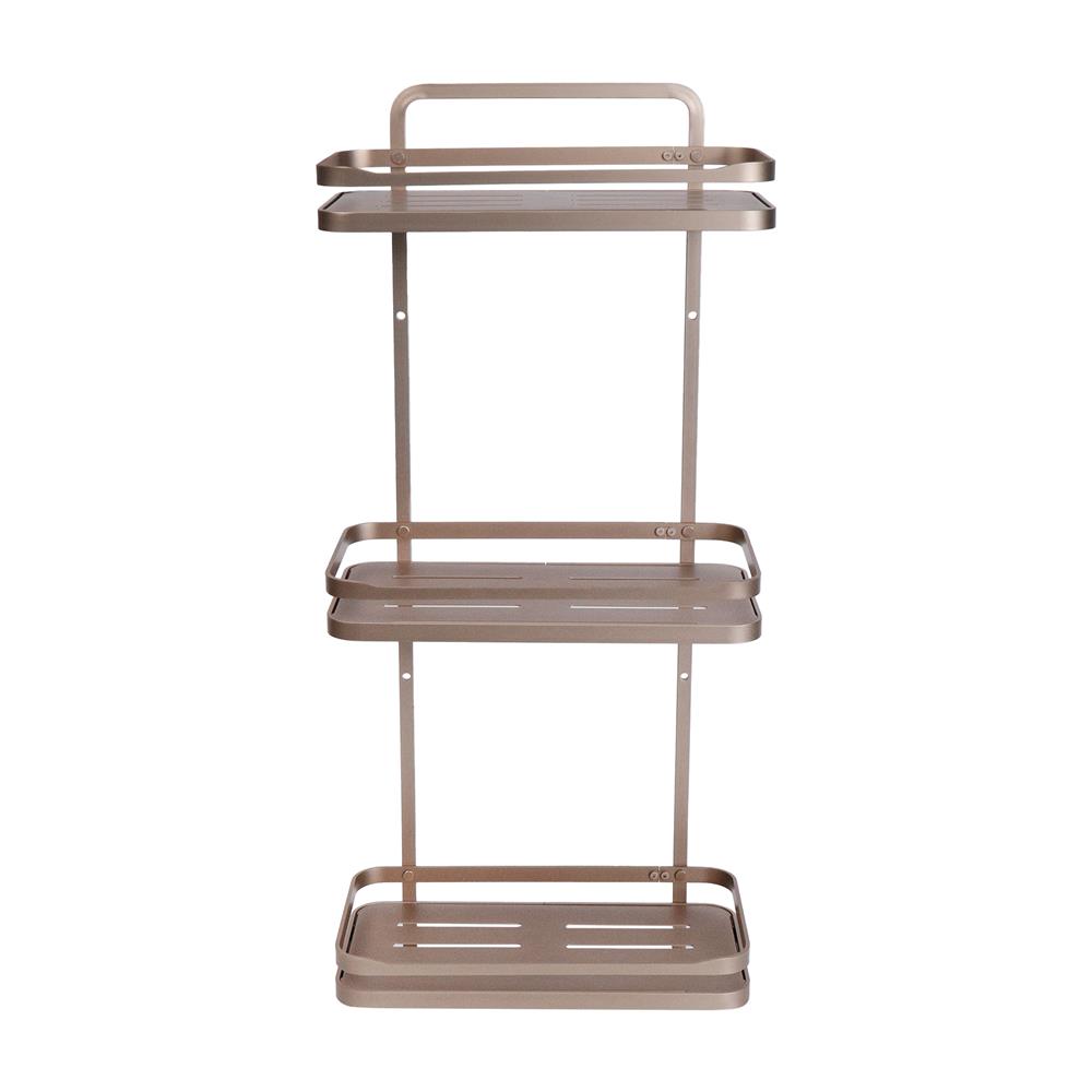 ชั้นแขวนติดผนัง 3 ชั้น MOYA K250428T สีบรอนซ์ทอง